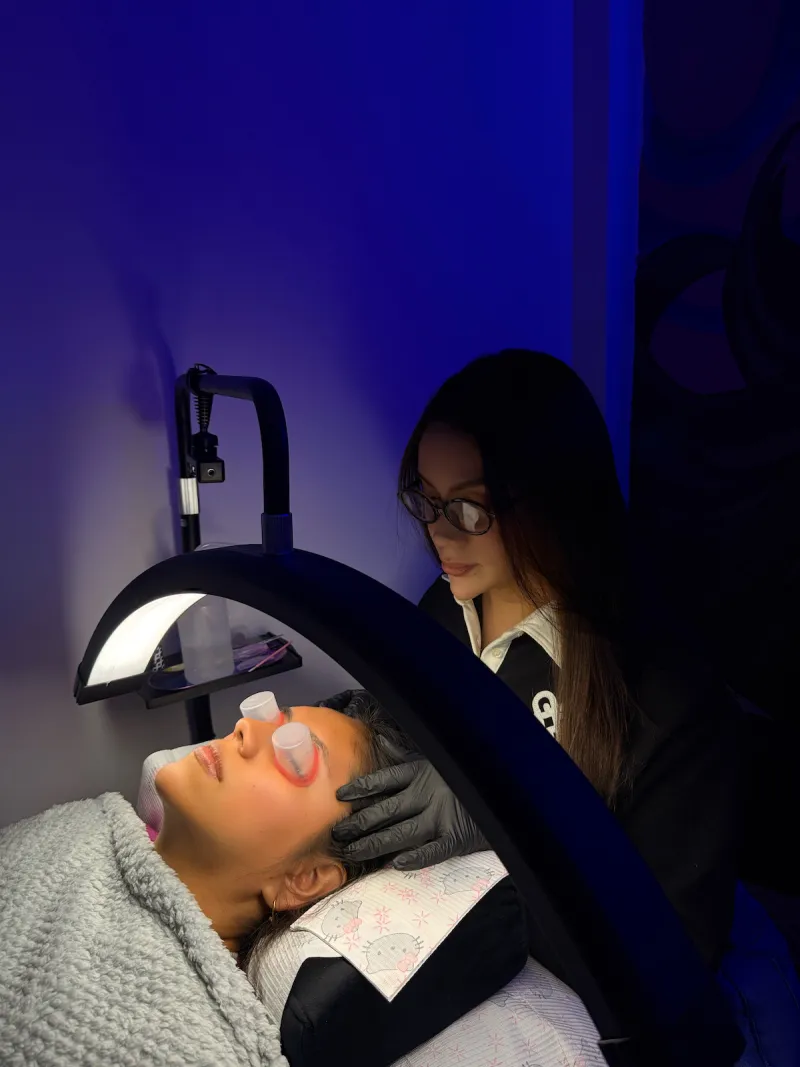 Sesión de Korean Lash Lift en SOIS Studio